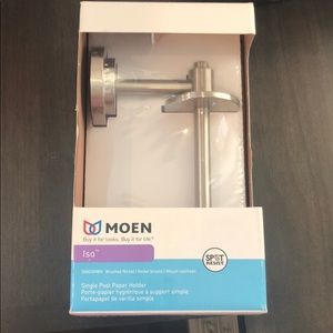 Moen single post toilet paper holder